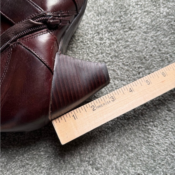 Born Dark Brown Heeled Boots - Picture 11 of 13